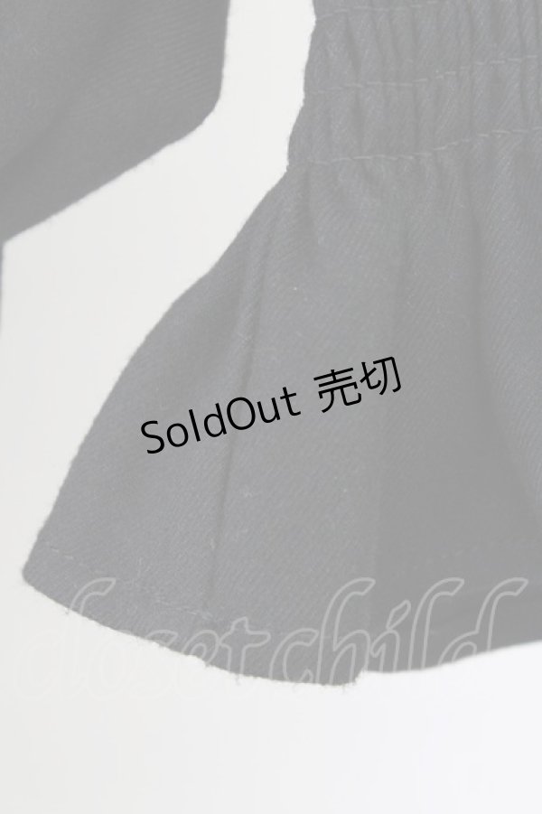 画像7: EATME / フロント編み長袖トップス  黒 T-25-09-05-008-LO-TO-SA-ZI (7)