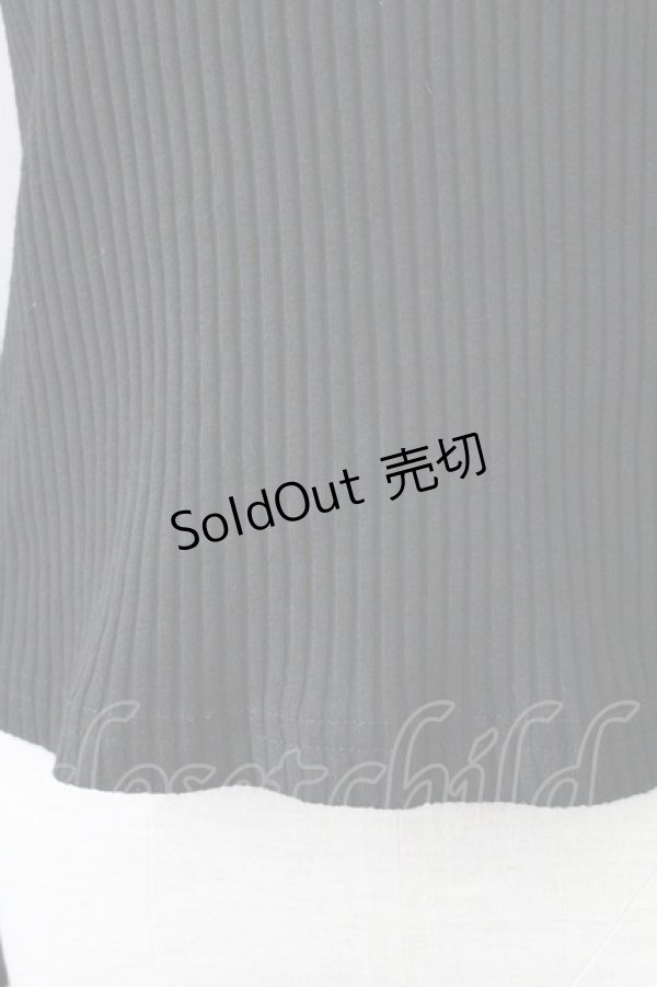 画像5: MA*RS / チョーカーデザインニットトップス  黒 T-25-09-05-010-EL-TO-SA-ZI (5)