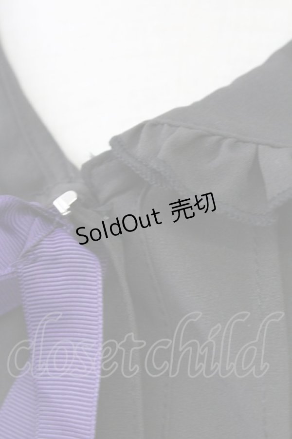 画像5: axes femme POETIQUE / ヴァンダンジュ刺繍ブラウス M ブラック T-25-09-05-011-AX-BL-SA-ZI (5)