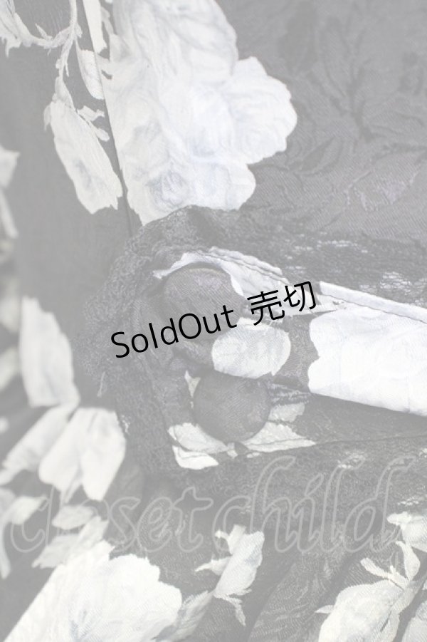 画像5: metamorphose / プロムナードミニウェディングジャンパースカート  黒 T-25-09-10-025-ME-OP-SA-ZI (5)