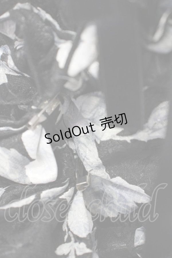 画像8: metamorphose / プロムナードミニウェディングジャンパースカート  黒 T-25-09-10-025-ME-OP-SA-ZI (8)