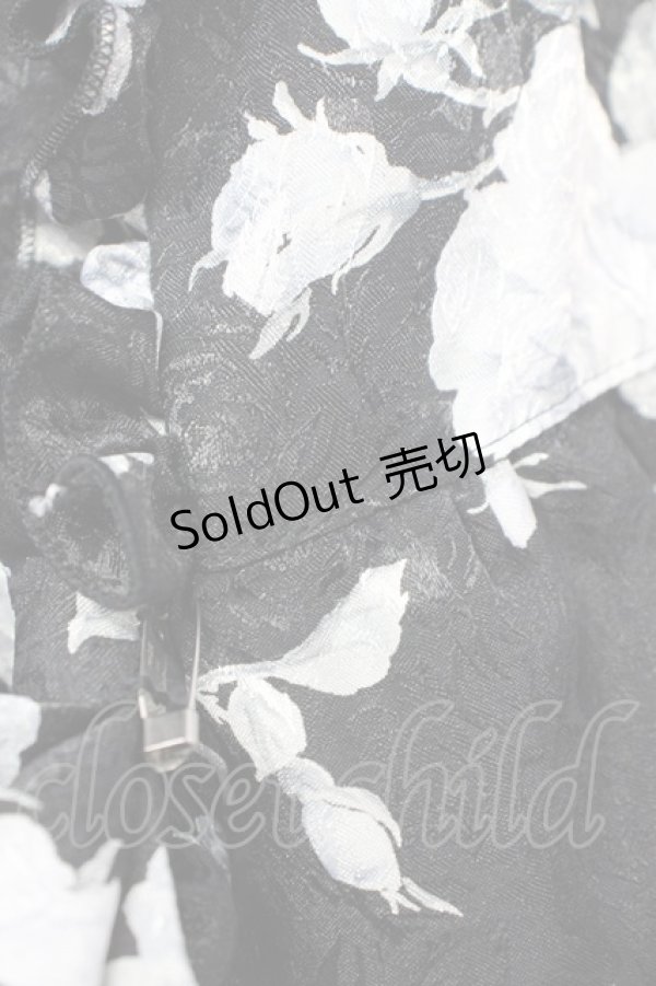 画像10: metamorphose / プロムナードミニウェディングジャンパースカート  黒 T-25-09-10-025-ME-OP-SA-ZI (10)