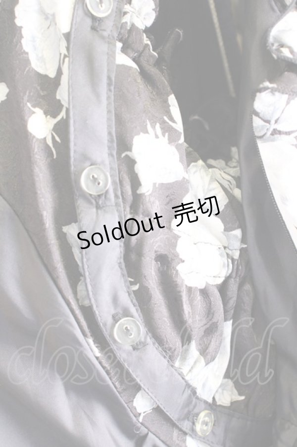 画像11: metamorphose / プロムナードミニウェディングジャンパースカート  黒 T-25-09-10-025-ME-OP-SA-ZI (11)