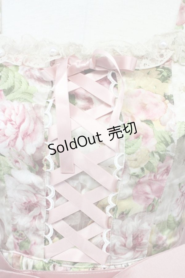 画像4: metamorphose / Gardenティータイムジャンパースカートセット  ピンク T-25-09-10-029-ME-OP-SA-ZI (4)