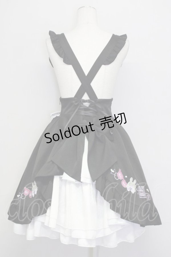 画像2: Amavel / Fancy POP Daydreamレイヤードスカート  黒 T-25-09-10-030-CA-SK-SA-ZI (2)