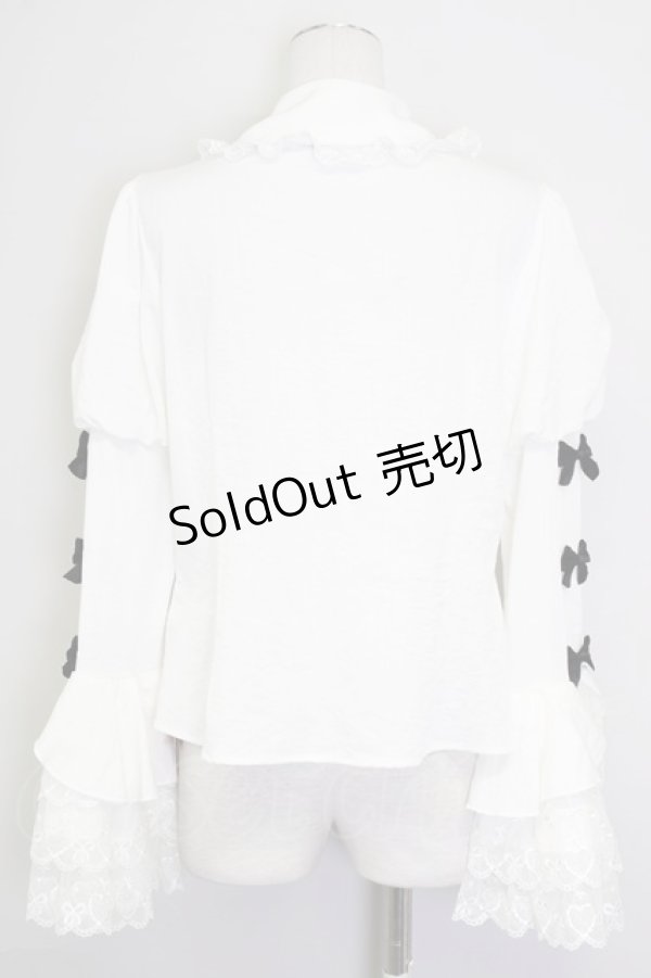 画像2: To Alice / ヴィンテージドールブラウス L 白 T-25-09-10-001-LO-BL-SA-ZI (2)