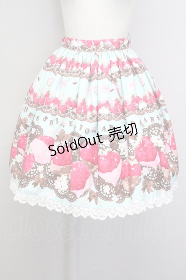 画像1: BABY,THE STARS SHINE BRIGHT / Creamy Berry Fairy Dreamスカート  ミント T-25-09-10-031-BA-SK-SA-ZI (1)