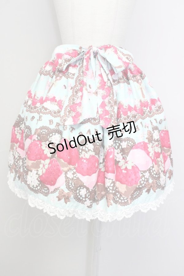 画像2: BABY,THE STARS SHINE BRIGHT / Creamy Berry Fairy Dreamスカート  ミント T-25-09-10-031-BA-SK-SA-ZI (2)