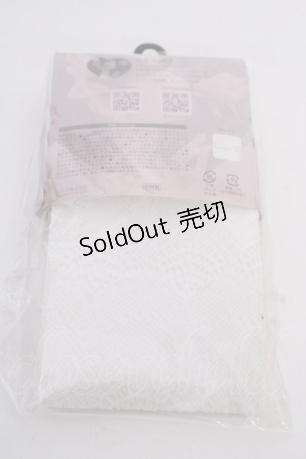 画像2: m petit by misako / AMマーメイドレースタイツ  白 T-25-09-10-042-LO-ZA-SA-ZI (2)