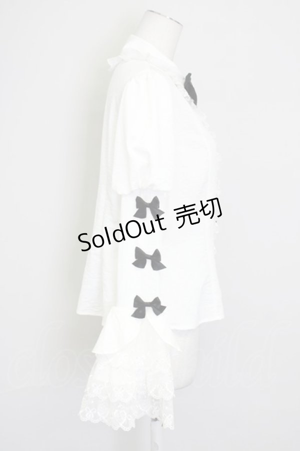 画像3: To Alice / ヴィンテージドールブラウス L 白 T-25-09-10-001-LO-BL-SA-ZI (3)