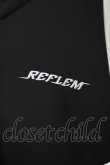 画像5: REFLEM / サイバー切り替えボリュームネック半袖ジャージパーカー  黒Ｘ白 T-25-09-10-009-PU-TO-SA-ZI (5)
