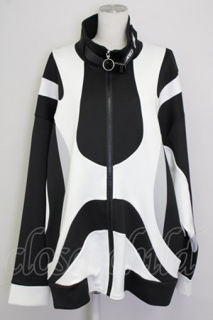 画像: REFLEM / マルチ切り替えジャージ  黒Ｘ白 T-25-09-10-011-PU-TO-SA-ZT