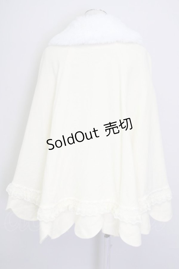 画像2: Angelic Pretty / Princessスカラップケープ  アイボリー T-25-09-10-013-AP-CO-SA-ZI (2)