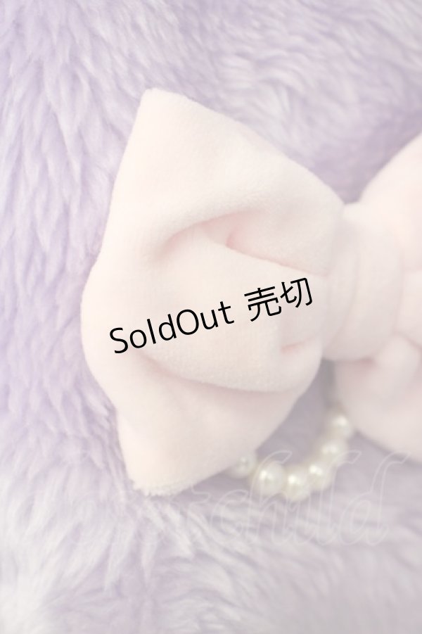 画像4: Angelic Pretty / リボンパールファーボレロ  ラベンダー T-25-09-10-014-AP-CO-SA-ZI (4)