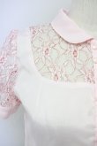 画像3: MILK / チェリーウェブブラウス  ピンク T-25-09-10-002-ML-BL-SA-ZI (3)