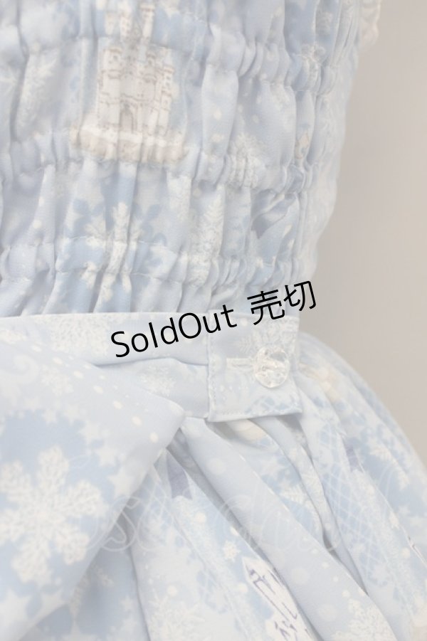 画像3: Angelic Pretty / 雪のガラスドームジャンパースカート  サックス T-25-09-10-018-AP-OP-SA-ZI (3)