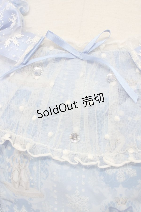 画像5: Angelic Pretty / 雪のガラスドームジャンパースカート  サックス T-25-09-10-018-AP-OP-SA-ZI (5)