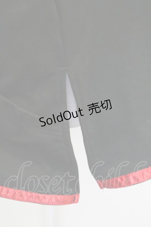 画像4: Favorite / チャイナパーカー  黒Ｘ赤 T-25-09-12-016-LO-TO-SA-ZI (4)