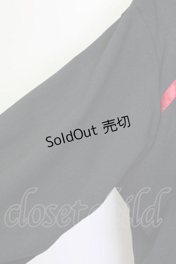 画像5: Favorite / チャイナパーカー  黒Ｘ赤 T-25-09-12-016-LO-TO-SA-ZI (5)