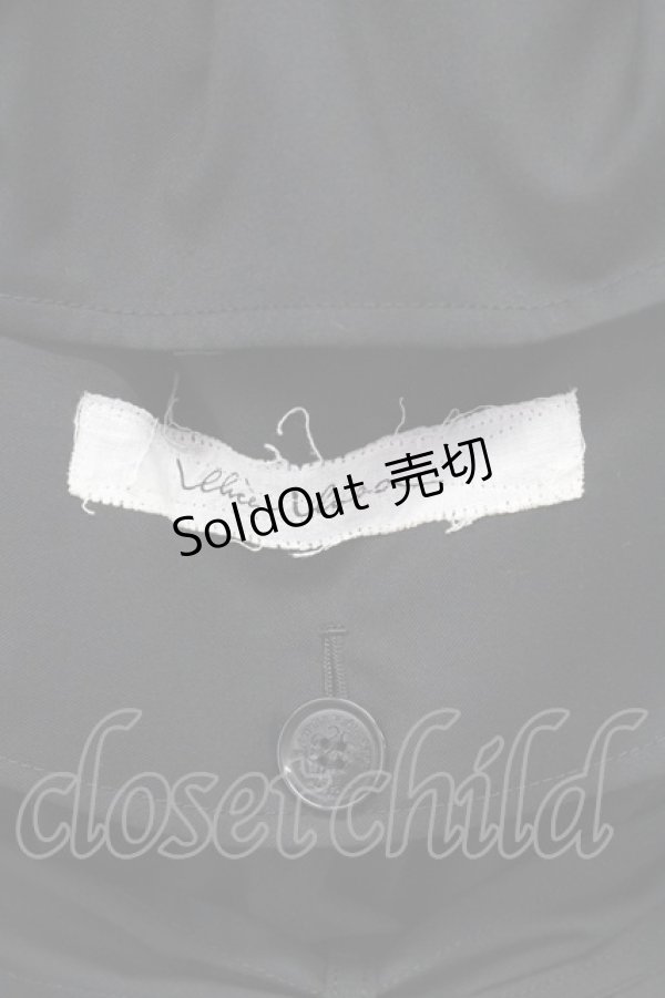 画像3: alice auaa / パフスリーブトレンチワンピース 3 ブラック T-25-09-12-017-AA-OP-SA-ZI (3)