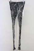 画像2: alice auaa / ネットレギンス 3 ブラック×ホワイト T-25-09-12-021-AA-PA-SA-ZI (2)