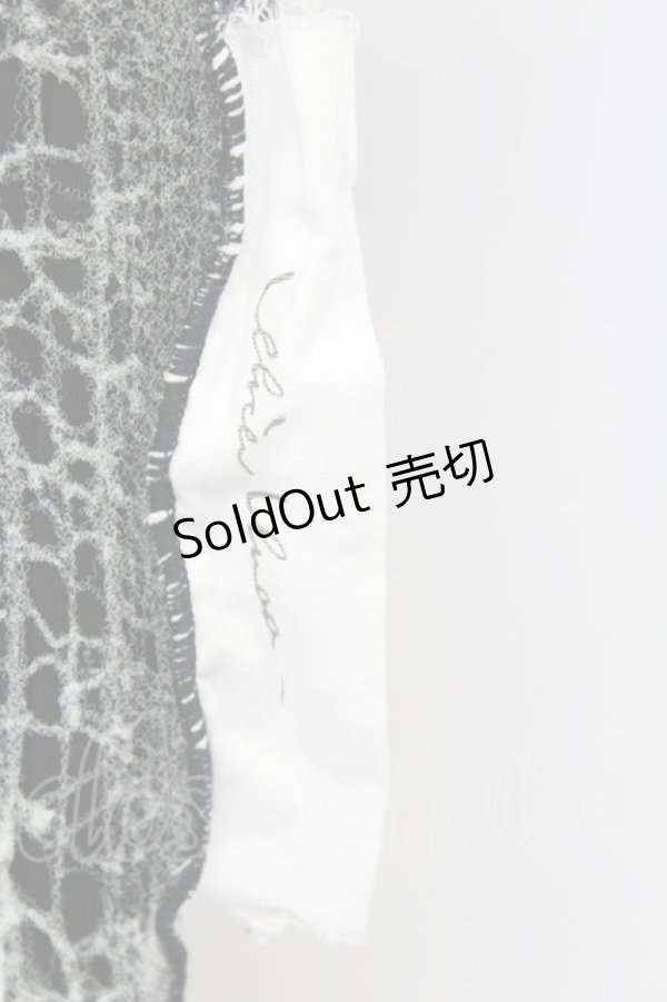 画像3: alice auaa / ネットレギンス 3 ブラック×ホワイト T-25-09-12-021-AA-PA-SA-ZI (3)