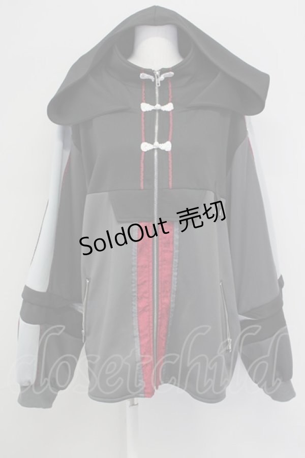 画像1: Favorite / チャイナボタンパーカー  グレー T-25-09-12-004-LO-TO-SA-ZI (1)