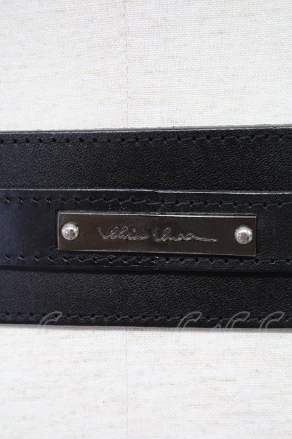 画像3: alice auaa / スタッズ使いベルト  ブラック T-25-09-12-023-AA-ZA-SA-ZI (3)