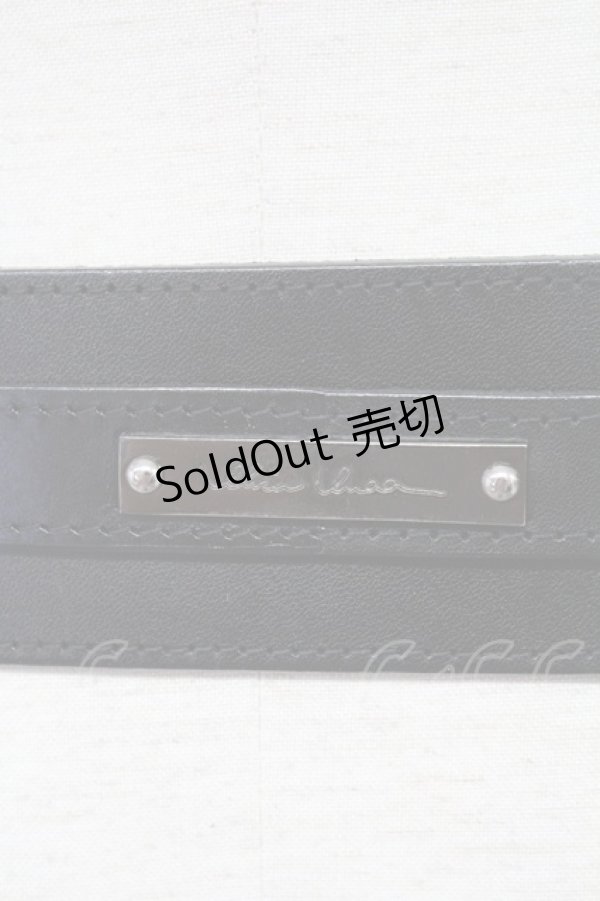 画像3: alice auaa / スタッズ使いベルト  ブラック T-25-09-12-023-AA-ZA-SA-ZI (3)