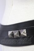 画像4: alice auaa / スタッズ使いベルト  ブラック T-25-09-12-023-AA-ZA-SA-ZI (4)