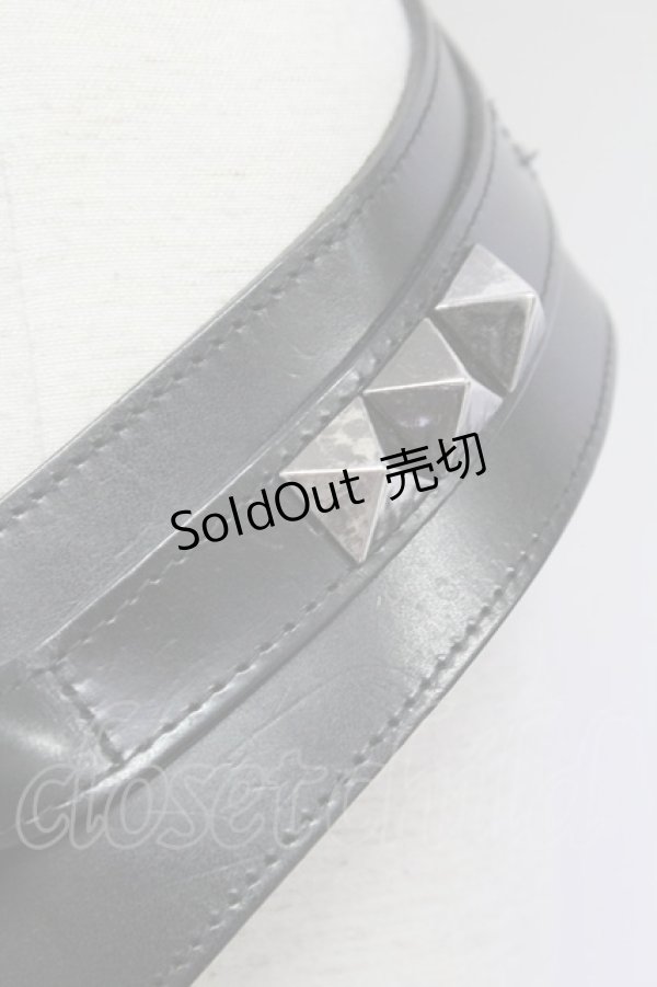 画像5: alice auaa / スタッズ使いベルト  ブラック T-25-09-12-023-AA-ZA-SA-ZI (5)