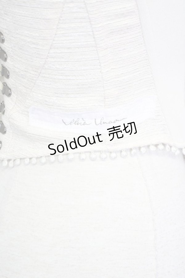 画像3: alice auaa / 異素材切替コルセット 3 ベージュ T-25-09-12-001-AA-TO-SA-ZI (3)