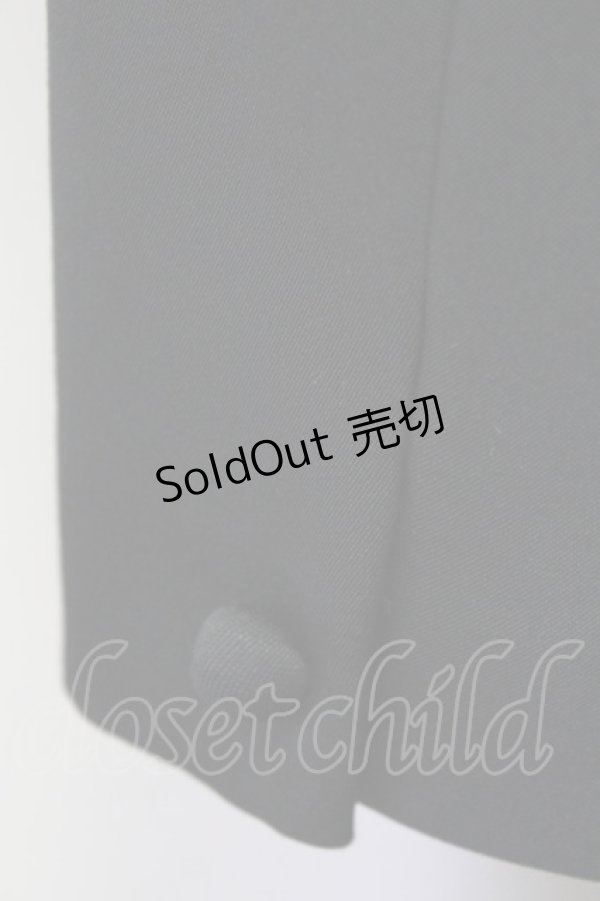 画像4: alice auaa / タリスマンボタンロングジャケット 3 ブラック T-25-09-12-008-AA-JA-SA-ZI (4)