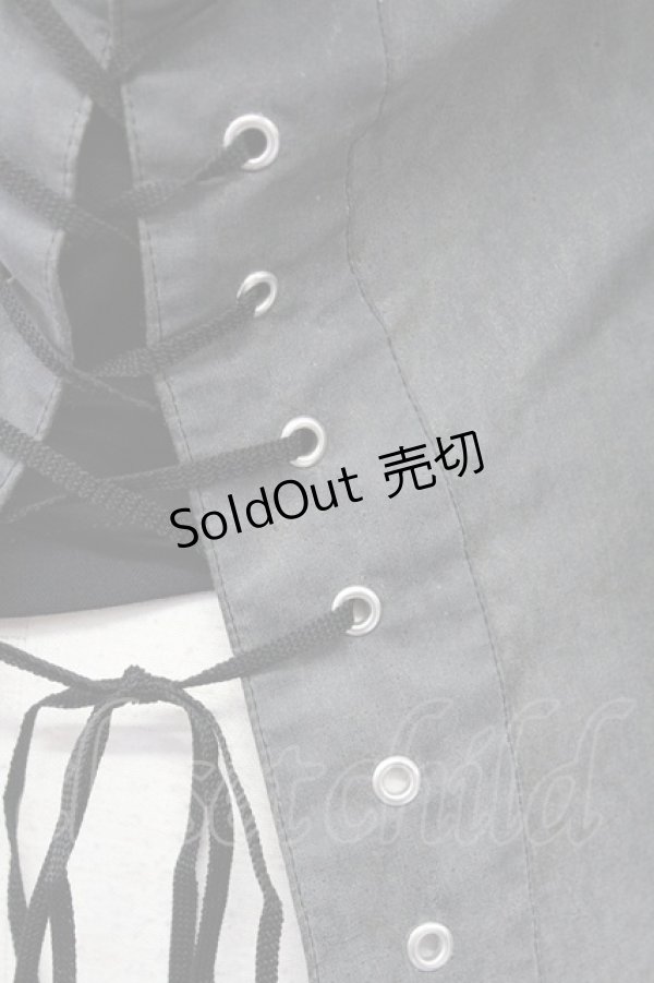 画像4: alice auaa / 異素材切替ジャケット  ブラック T-25-09-12-009-AA-JA-SA-ZI (4)