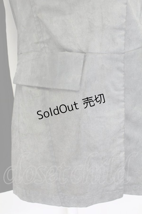 画像5: alice auaa / 異素材切替ジャケット  ブラック T-25-09-12-009-AA-JA-SA-ZI (5)