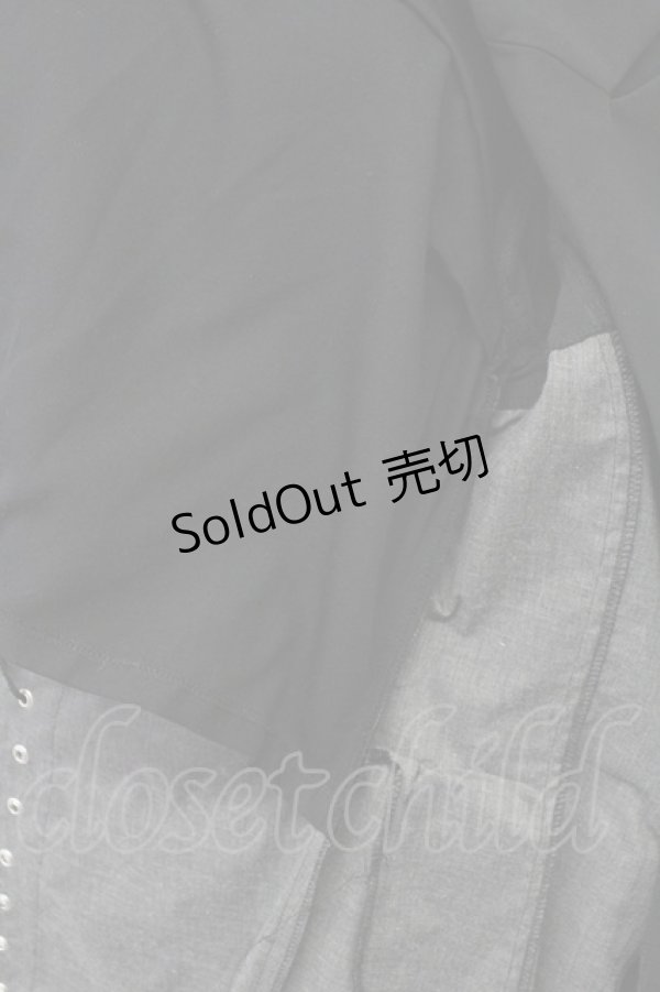 画像10: alice auaa / 異素材切替ジャケット  ブラック T-25-09-12-009-AA-JA-SA-ZI (10)