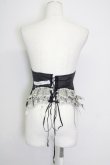 画像2: alice auaa / ツイードフリルショートコルセット 3 ブラック T-25-09-12-002-AA-TO-SA-ZI (2)