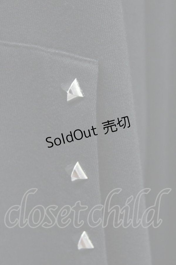 画像5: Amilige / ロゴグラデーションパーカー  黒Ｘ紫 T-25-09-12-010-PU-TO-SA-ZI (5)