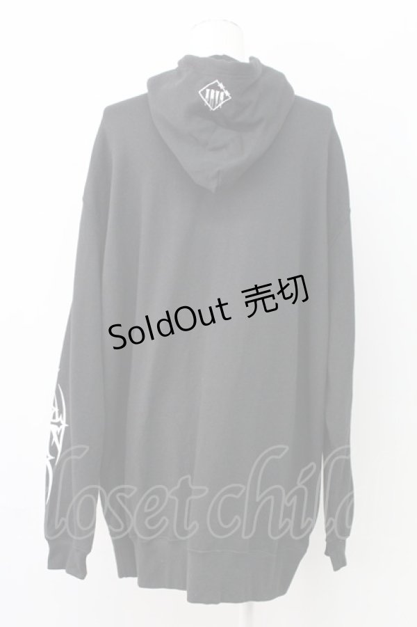 画像2: TRAVAS TOKYO / 適当緑コラボパーカー  黒 T-25-09-12-013-PU-TO-SA-ZI (2)