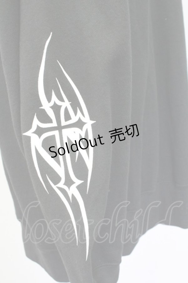 画像4: TRAVAS TOKYO / 適当緑コラボパーカー  黒 T-25-09-12-013-PU-TO-SA-ZI (4)