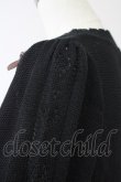 画像3: axes femme POETIQUE / プチリボンニットカーデ M 黒 T-25-09-14-011-AX-TO-SA-ZI (3)
