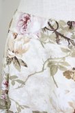 画像5: INGEBORG / 薔薇柄フレアスカート  アイボリー T-25-09-14-015-LO-SK-SA-ZI (5)