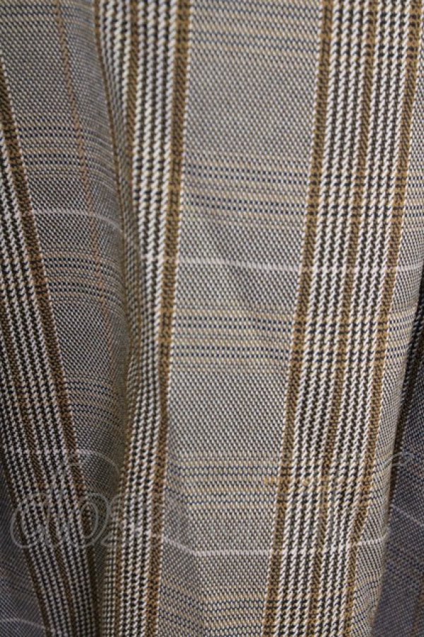 画像6: axes femme / Ｗ釦フィッシュテールジャンパースカート M カラシ T-25-09-14-017-AX-OP-SA-ZI (6)