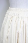 画像3: 王研与夏季 / 裾2段フリルスカート  アイボリー T-25-09-15-022-LO-SK-SA-ZI (3)