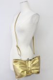 画像1: Shirley Temple / 立体リボン型バッグ(Ladies)  ゴールド T-25-09-15-033-ET-BG-SA-ZI (1)