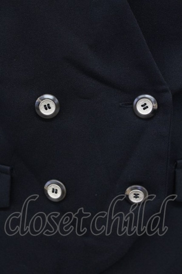 画像3: 森林衣樹 / ダブルボタンベスト XL 黒 T-25-09-15-005-LO-TO-SA-ZI (3)