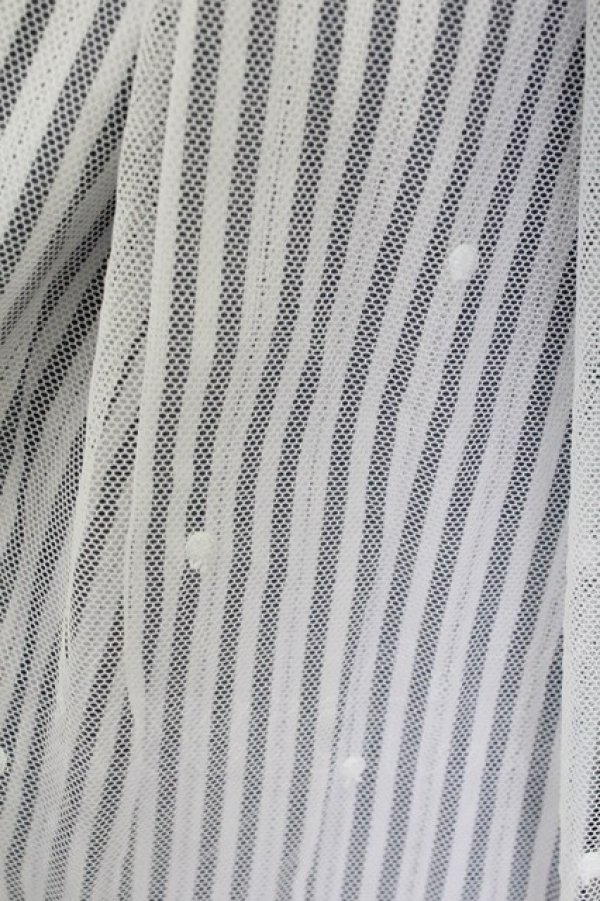 画像4: axes femme / ストライプＸレーススカート M ブルー T-25-09-21-029-AX-SK-SA-ZI (4)