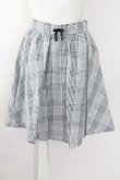 画像1: Ank Rouge / グレンチェックスカート  黒Ｘ白チェック T-25-09-24-022-CA-SK-SA-ZT427 (1)