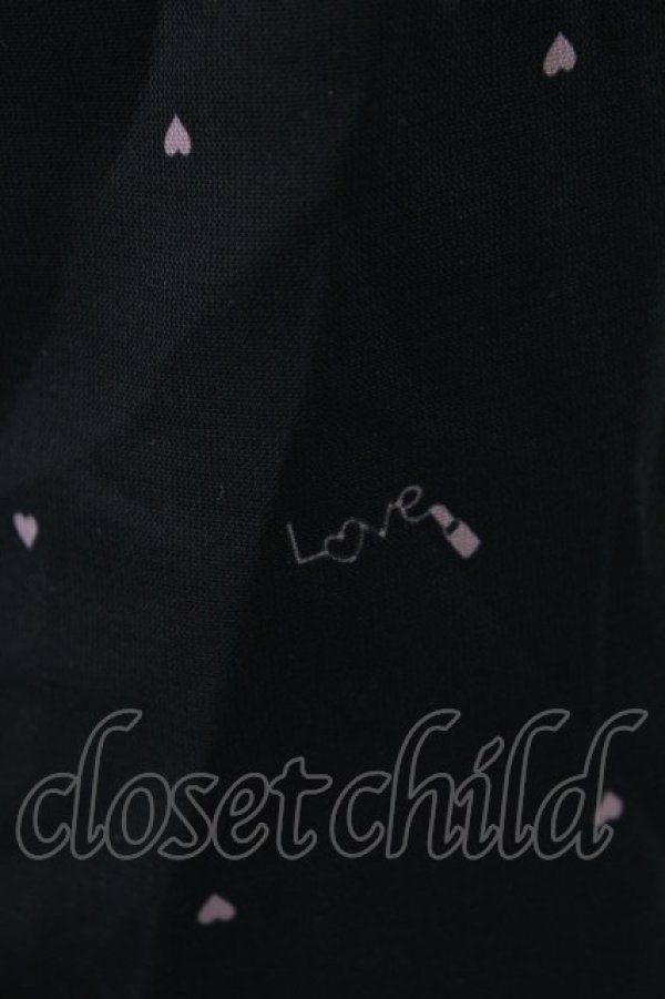 画像4: Ank Rouge / ハートLIP総柄ショートパンツ  黒Ｘピンク T-25-09-24-031-CA-PA-SA-ZT405 (4)