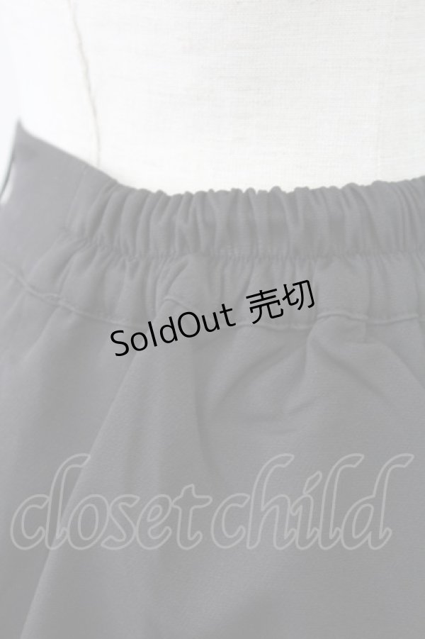 画像3: Ank Rouge / 裾ビジューリボンレースアップショートパンツ  黒 T-25-09-24-032-CA-PA-SA-ZT405 (3)